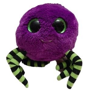 🍒4 for $20🍒 TY Beanie Babies Boos Crawly Halloween Spider Plush Soft Kids Toy